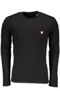 GUESS JEANS MEN'S LONG SLEEVE T-SHIRT BLACK