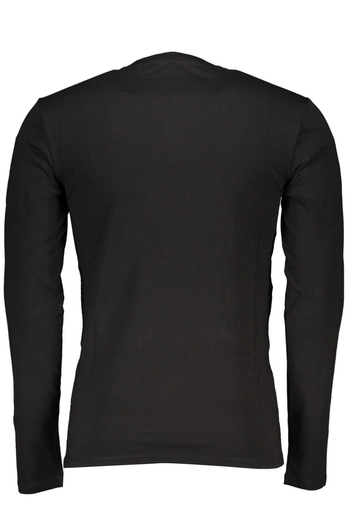 GUESS JEANS MEN'S LONG SLEEVE T-SHIRT BLACK
