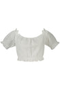 GUESS JEANS TOP WOMEN WHITE