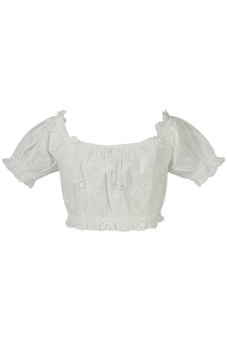GUESS JEANS TOP WOMEN WHITE