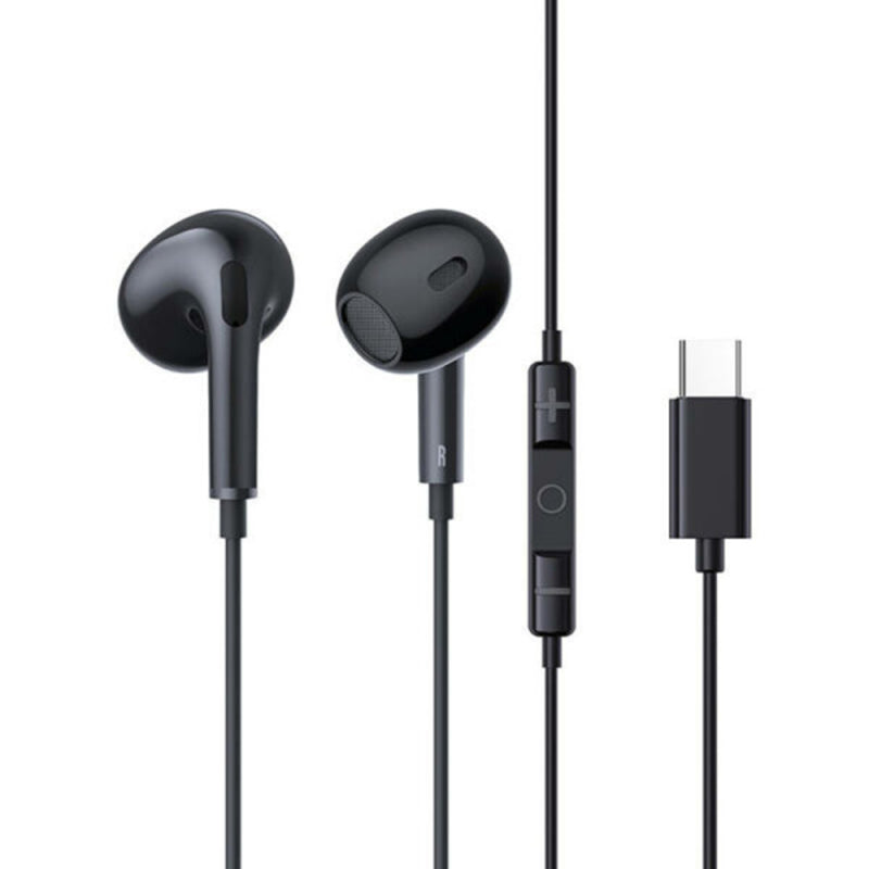 Baseus Earphones Wired Type C CZ17 Black