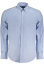HARMONT & BLAINE MEN'S LONG SLEEVE SHIRT BLUE