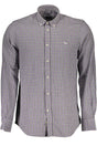 HARMONT & BLAINE LONG SLEEVE SHIRT MEN PURPLE