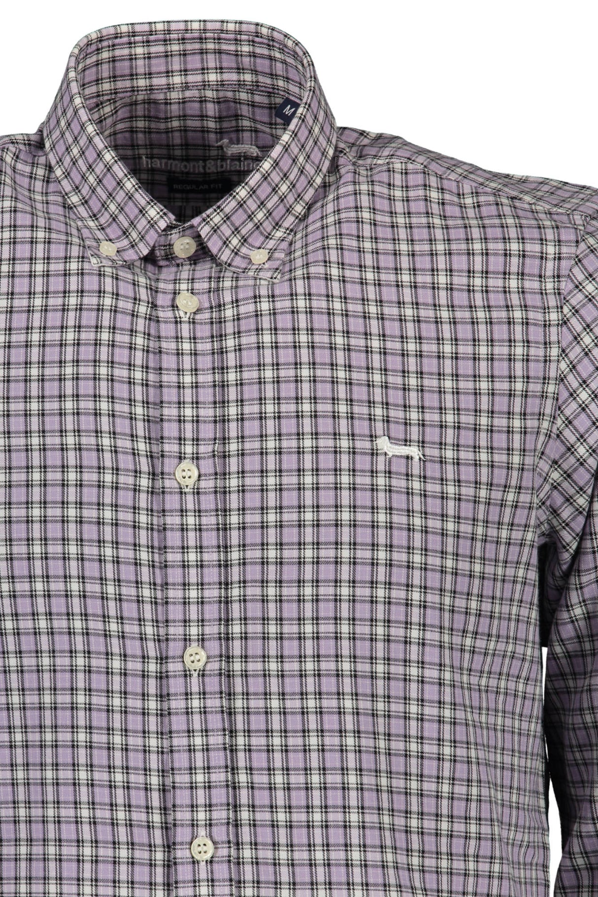HARMONT & BLAINE LONG SLEEVE SHIRT MEN PURPLE