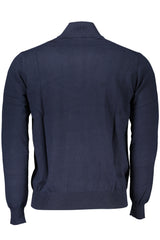 HARMONT & BLAINE MEN'S BLUE SWEATER