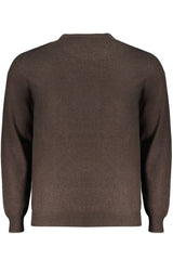 HARMONT & BLAINE MEN'S BROWN SWEATER