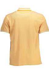 HARMONT & BLAINE MEN'S ORANGE SHORT SLEEVE POLO