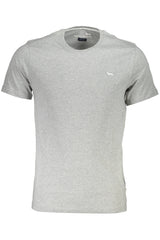 HARMONT & BLAINE MEN'S SHORT SLEEVE T-SHIRT GREY