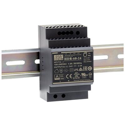 Meanwell HDR-60-12 DIN Rail PSU 12V 60W