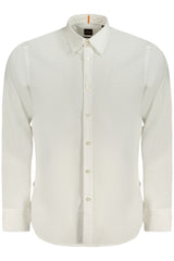 HUGO BOSS LONG SLEEVE SHIRT MEN WHITE
