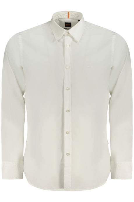 HUGO BOSS LONG SLEEVE SHIRT MEN WHITE