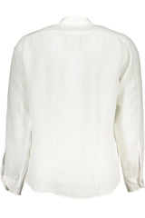 HUGO BOSS MEN'S WHITE LONG SLEEVE SHIRT