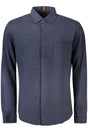 HUGO BOSS LONG SLEEVE SHIRT MEN BLUE