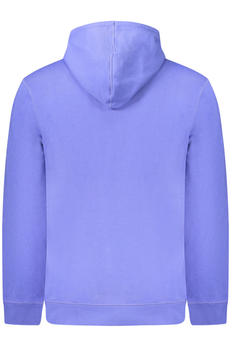 HUGO BOSS MEN'S ZIP-UP SWEATSHIRT BLUE