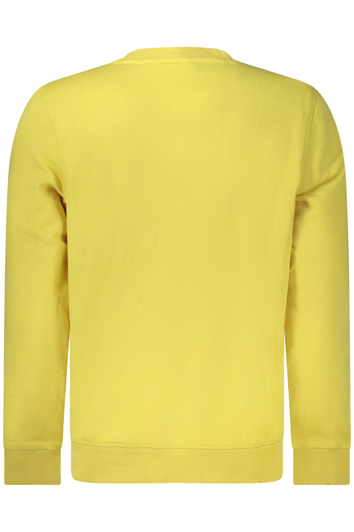 HUGO BOSS MEN'S ZIP-UP SWEATSHIRT YELLOW