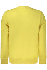 HUGO BOSS MEN'S ZIP-UP SWEATSHIRT YELLOW