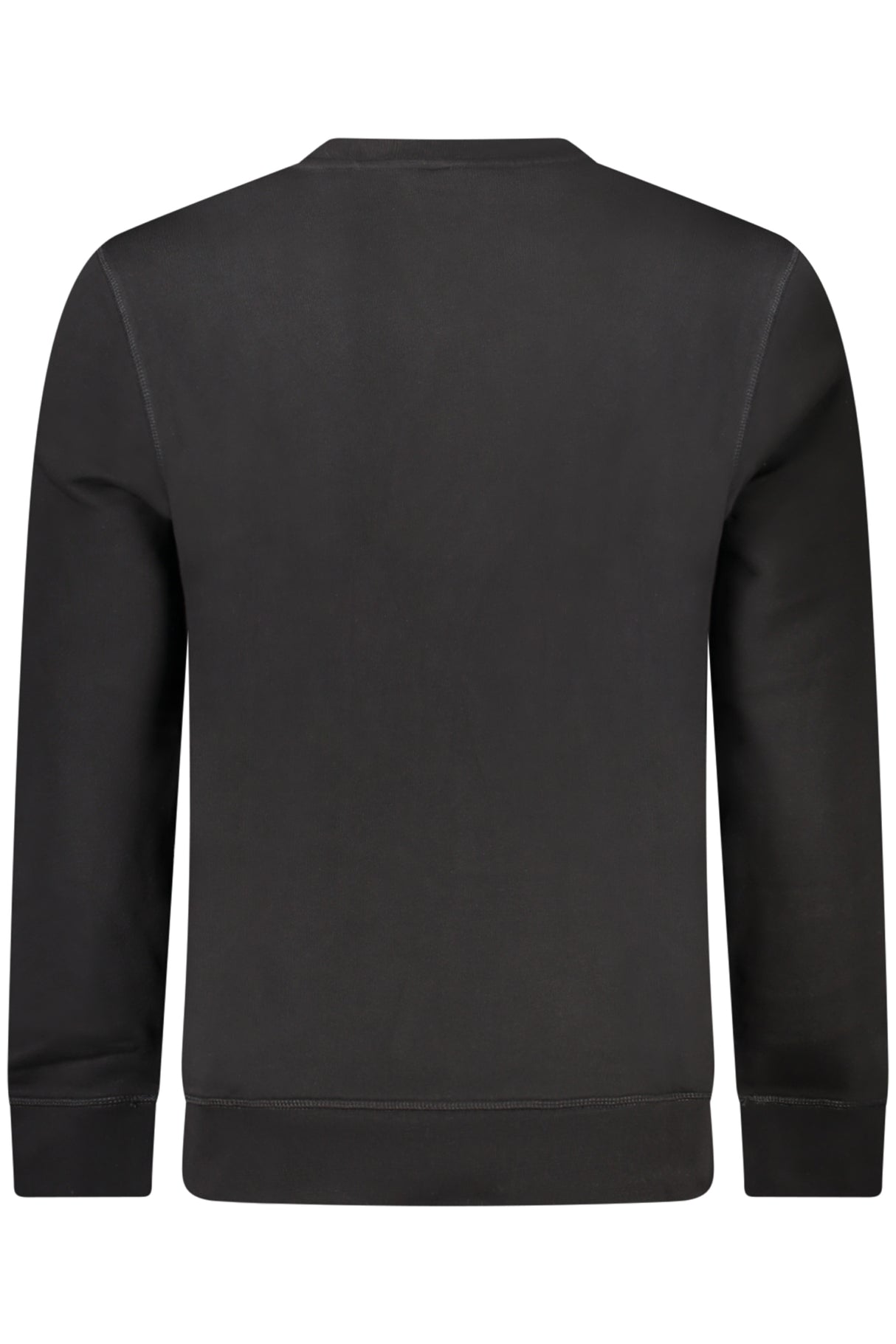 HUGO BOSS MEN'S BLACK ZIP-UP SWEATSHIRT