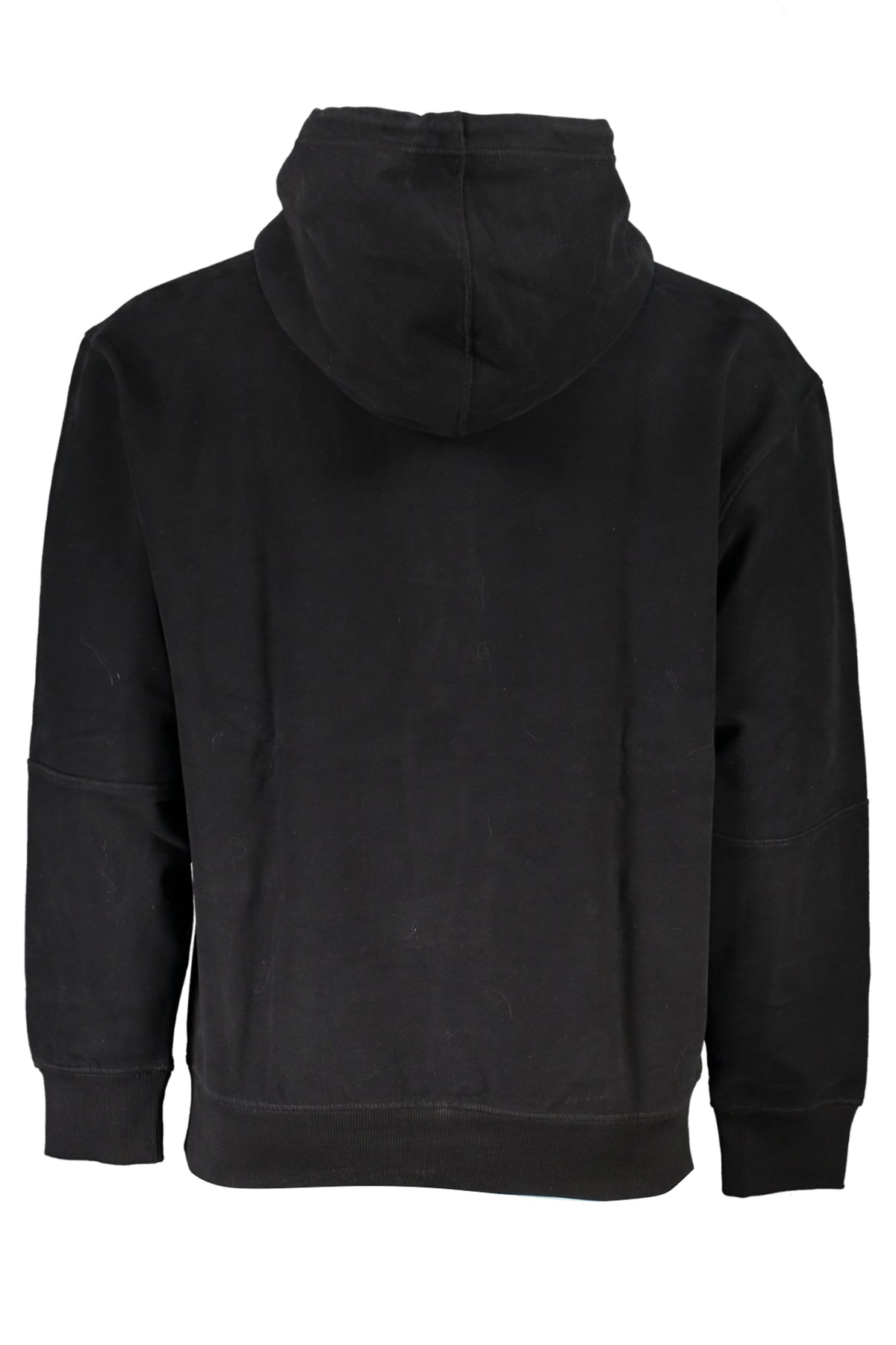 HUGO BOSS MEN'S BLACK ZIPLESS SWEATSHIRT