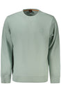 HUGO BOSS MEN'S ZIP-UP SWEATSHIRT, GREEN