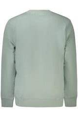 HUGO BOSS MEN'S ZIP-UP SWEATSHIRT, GREEN