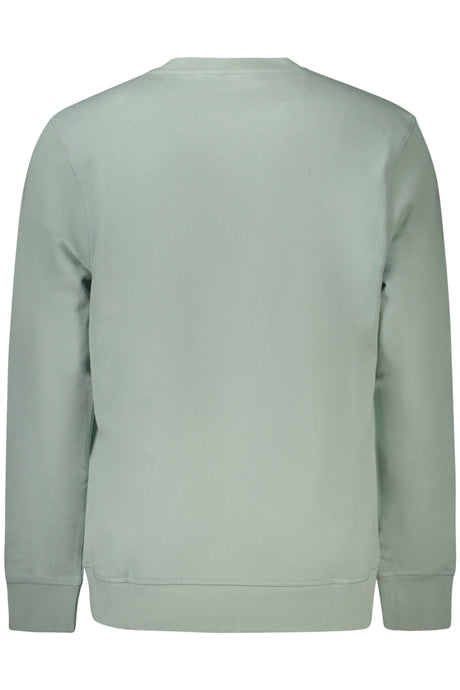 HUGO BOSS MEN'S ZIP-UP SWEATSHIRT, GREEN