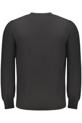 HUGO BOSS MEN'S BLACK SWEATER