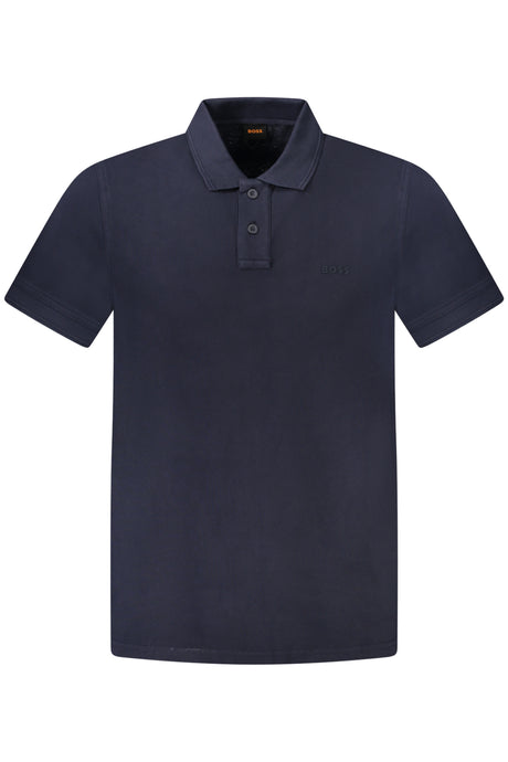 HUGO BOSS POLO SHORT SLEEVE MEN BLUE