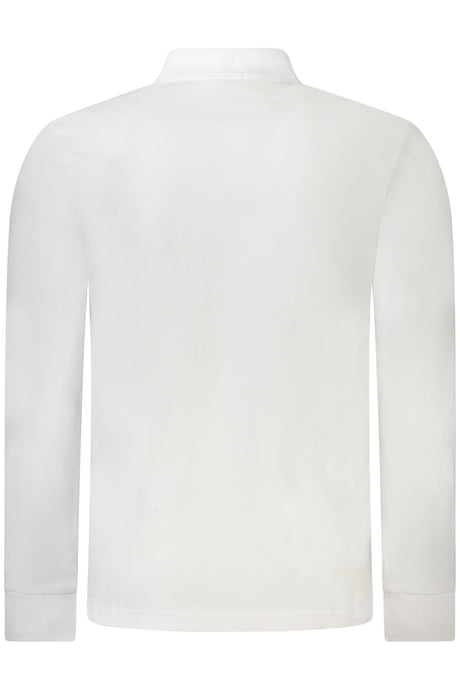HUGO BOSS LONG SLEEVE POLO MEN WHITE