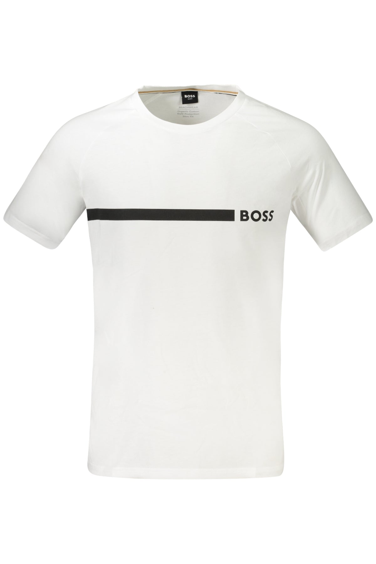 HUGO BOSS MEN'S SHORT-SLEEVED T-SHIRT WHITE