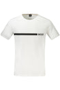 HUGO BOSS MEN'S SHORT-SLEEVED T-SHIRT WHITE