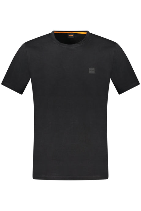 HUGO BOSS MEN'S SHORT SLEEVE T-SHIRT BLACK