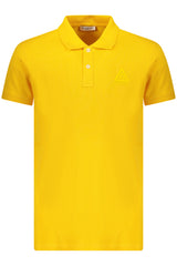 ICEBERG MEN'S SHORT-SLEEVE POLO SHIRT YELLOW
