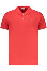 ICEBERG MEN'S SHORT-SLEEVED POLO SHIRT, RED
