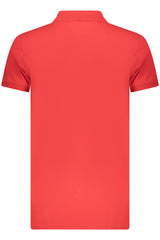 ICEBERG MEN'S SHORT-SLEEVED POLO SHIRT, RED