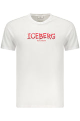 ICEBERG MEN'S SHORT-SLEEVED T-SHIRT WHITE