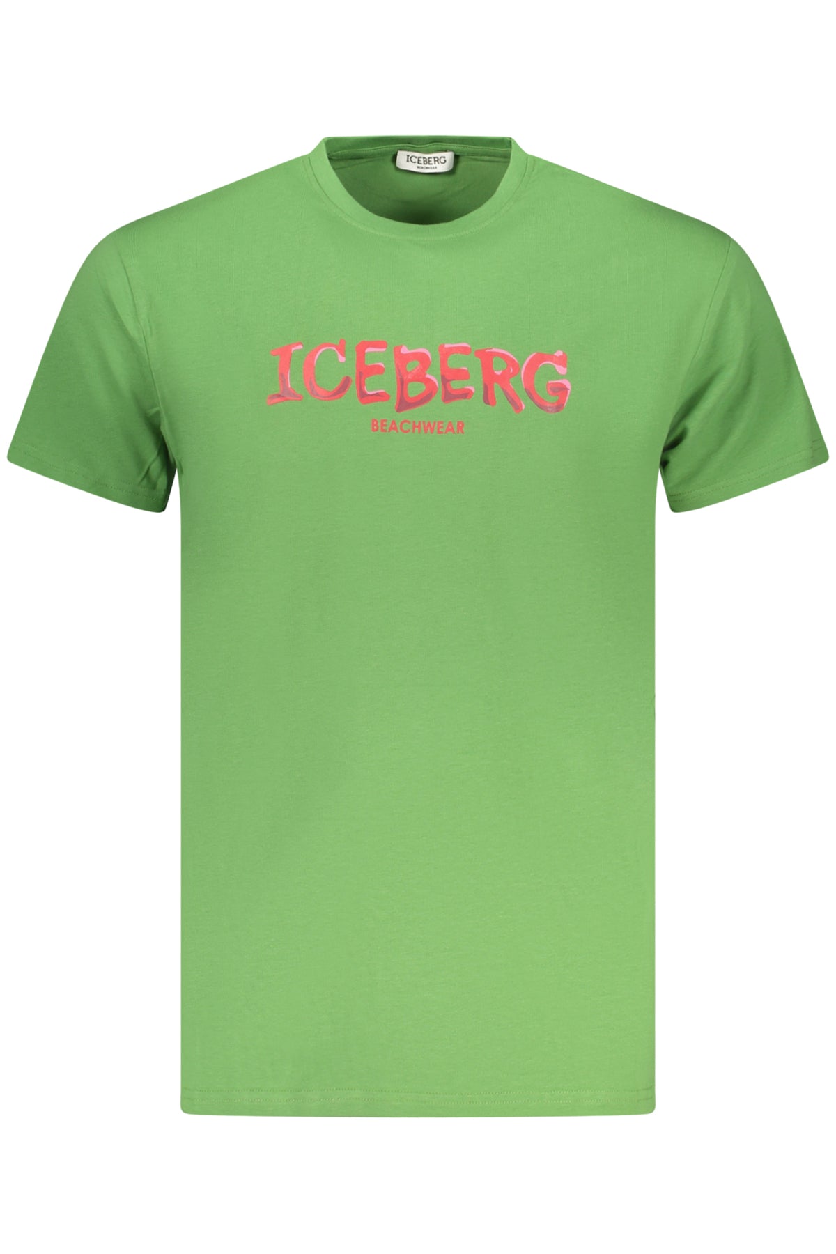 ICEBERG MEN'S SHORT-SLEEVED T-SHIRT GREEN