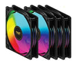Armaggeddon Gaming Cooling Fan Set 4pcs ARGB KIT 6000 Pro Black