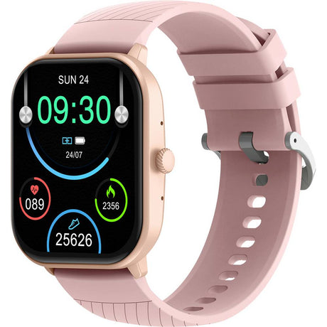 Denver Smartwatch with Call Function, Blood Pressure, SWC-187RO Rose