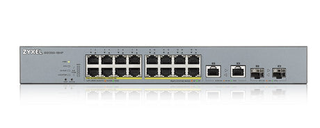 Zyxel SP 18-Port Gigabit PoE Cloud Managed Switch, 16 x PoE 250W GS1350-18HP