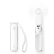 Jisulife F8X Plus White Portable Personal Fan with Lanyard & Powerbank function to Charge you Phone