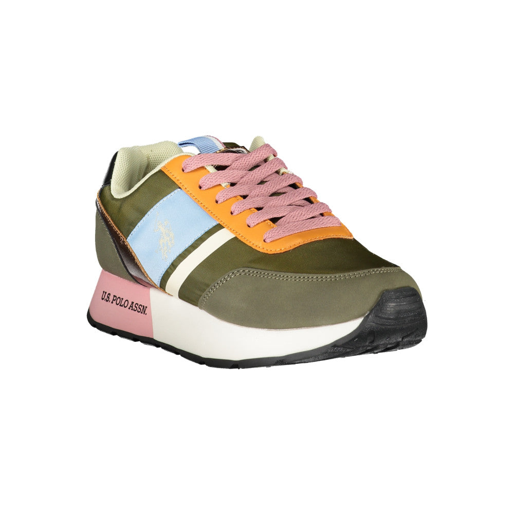 U.S. Polo Sneakers Green - Women's