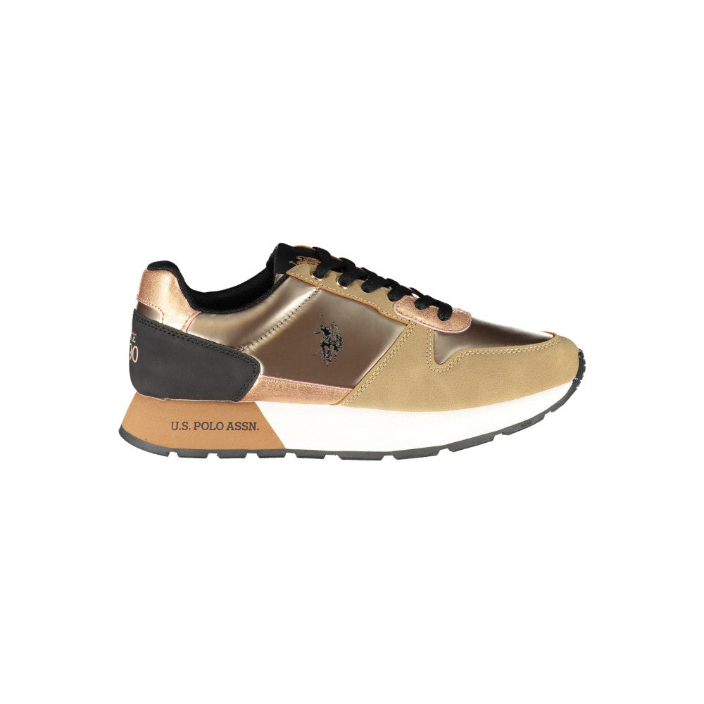 U.S. Polo Sneakers Bronze - Women's