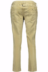 JOHN GALLIANO WOMEN'S GREEN PINOCCHIETTO PANTS