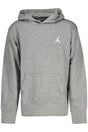 JORDAN KIDS' GREY ZIP-UP SWEATSHIRT