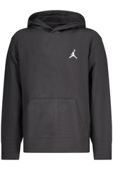 JORDAN KIDS' BLACK ZIP-UP SWEATSHIRT