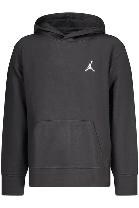 JORDAN KIDS' BLACK ZIP-UP SWEATSHIRT