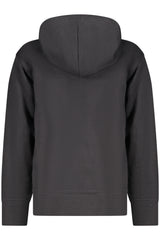 JORDAN KIDS' BLACK ZIP-UP SWEATSHIRT