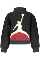 JORDAN WOMEN'S BLACK ZIP-UP SWEATSHIRT