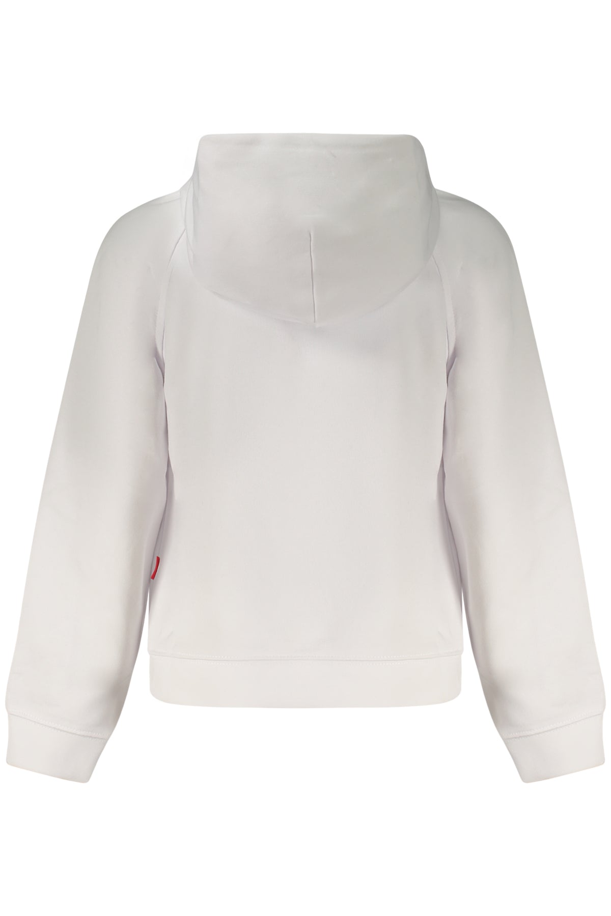 JORDAN KIDS' WHITE ZIP-UP SWEATSHIRT