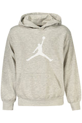 JORDAN KIDS' GRAY ZIP-UP SWEATSHIRT